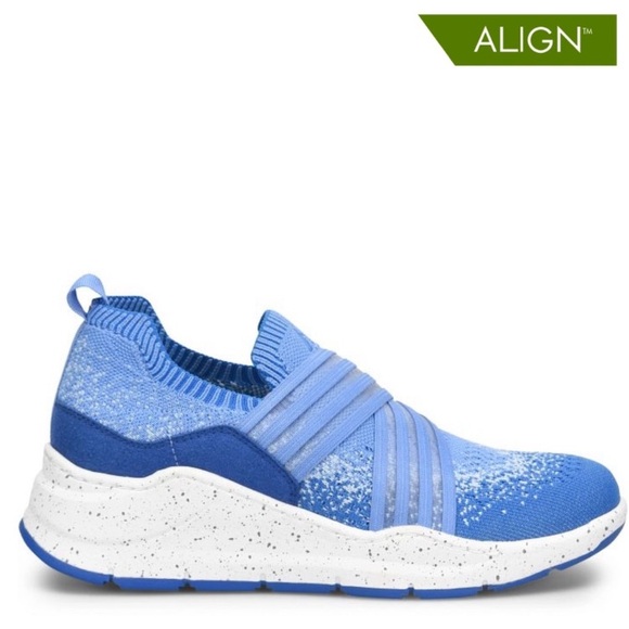 NWOT  ALIGN CELESTRIAL slip on sneakers marine blue - Picture 2 of 8